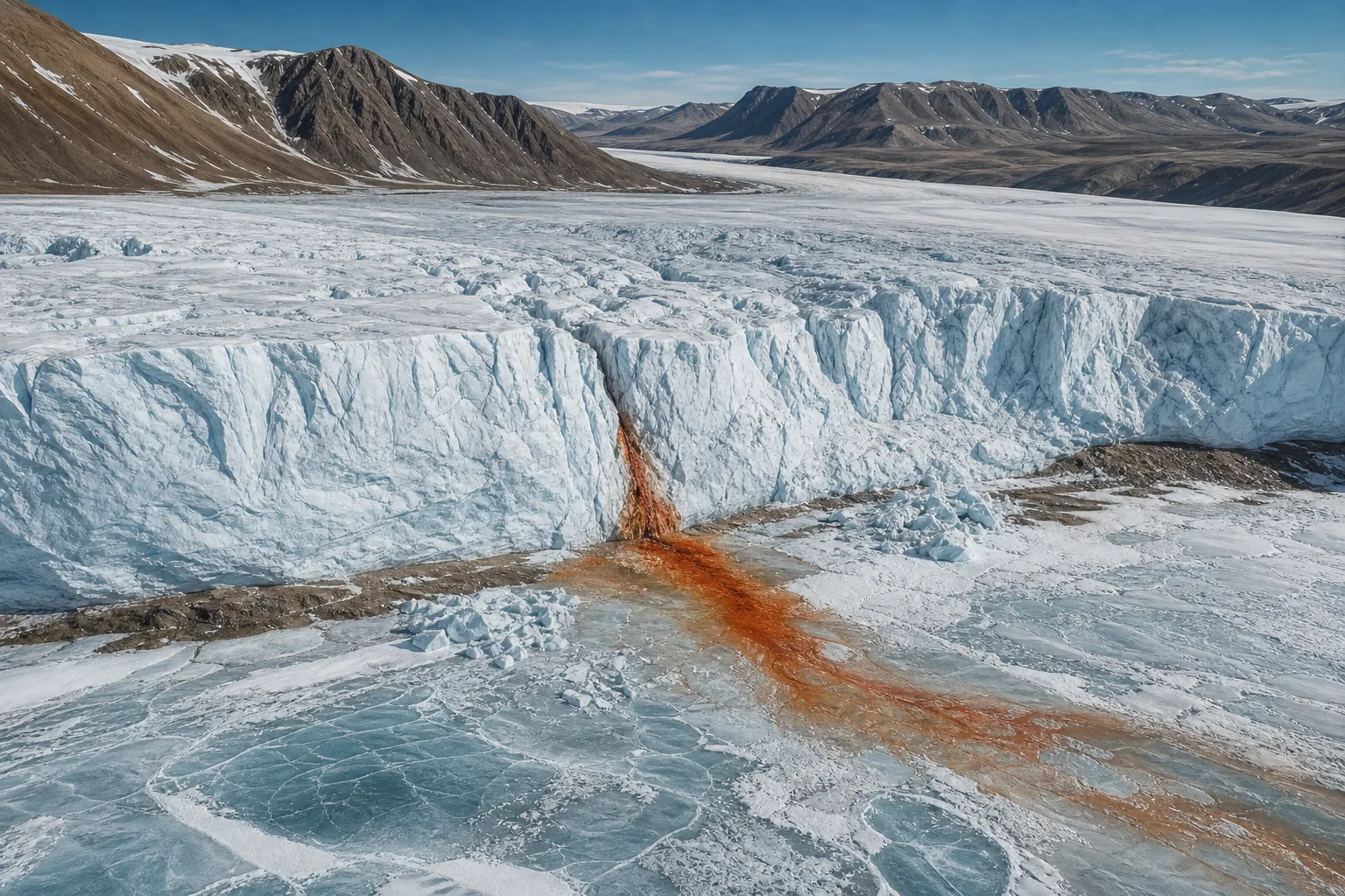 Antarctica’s Blood Falls Is a Briny Window Into Life Beneath Ice