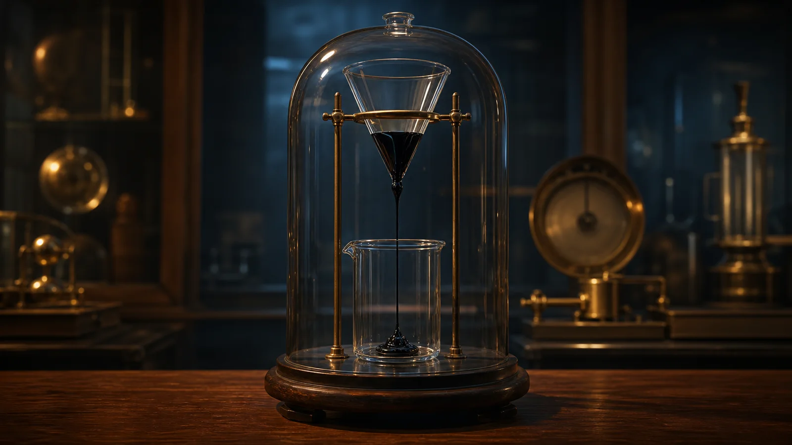 The Pitch Drop Experiment Has Been Falling Since 1927—Nine Drops So Far