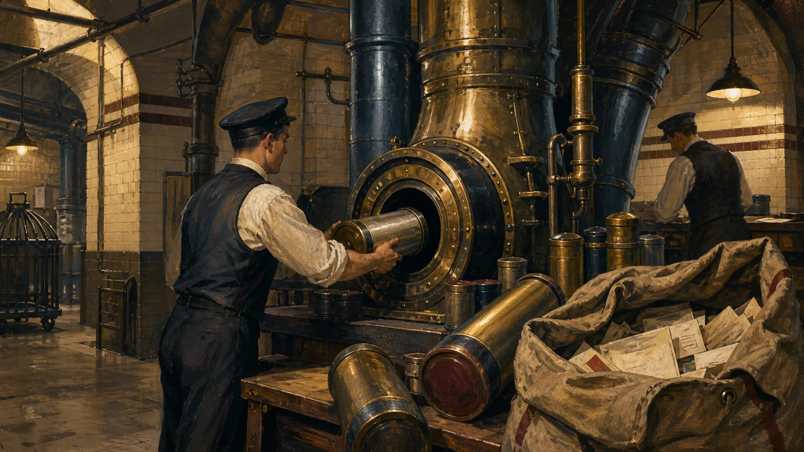 Before Email, New York Sent Letters Through Underground Tubes