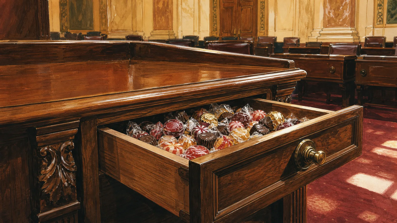 Why the U.S. Senate Has a Candy Desk