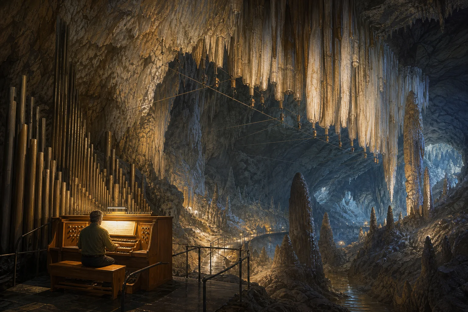 The Cave Organ That Turns Stalactites Into a Keyboard