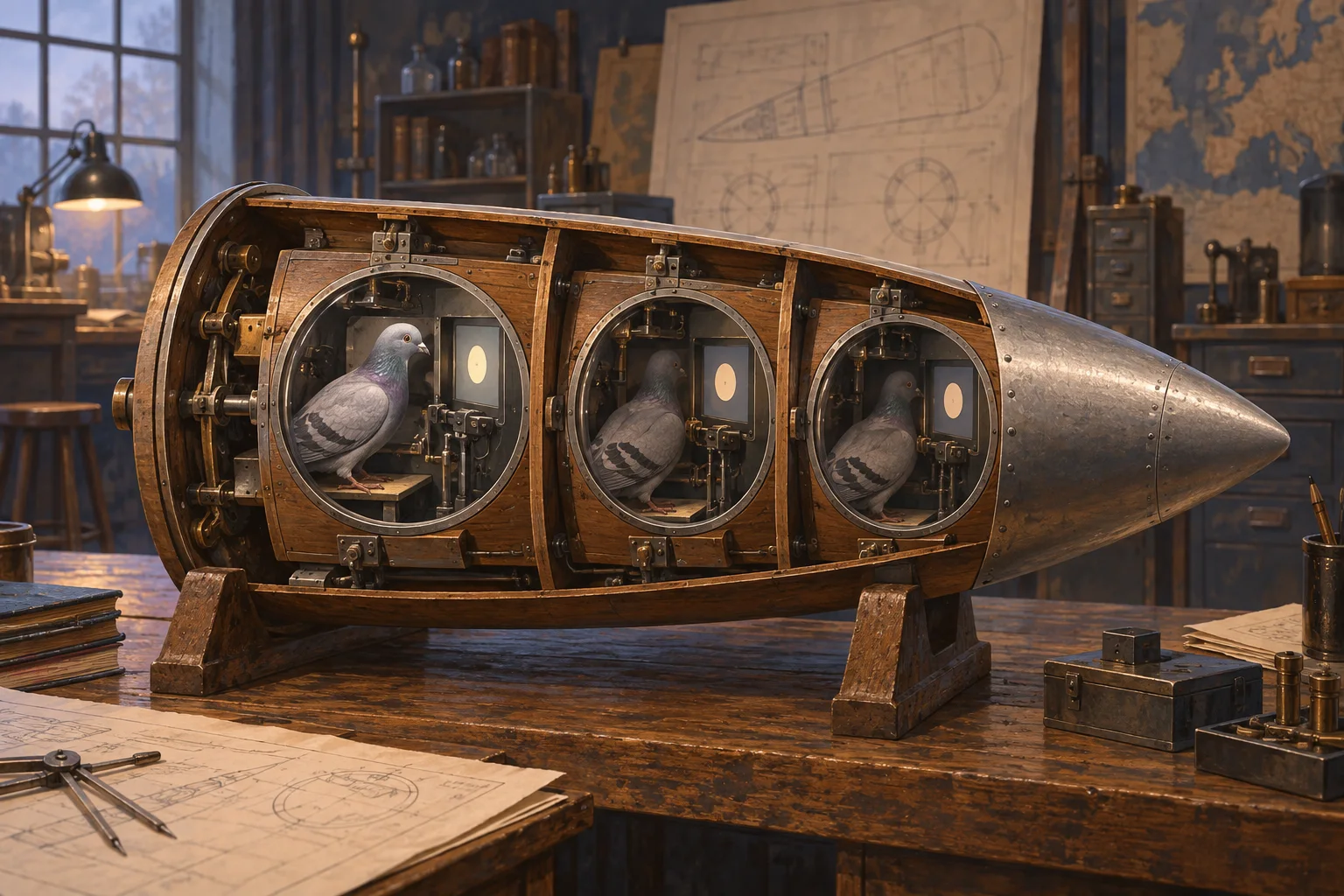 How Project Pigeon Put Trained Birds in a Missile Nose Cone